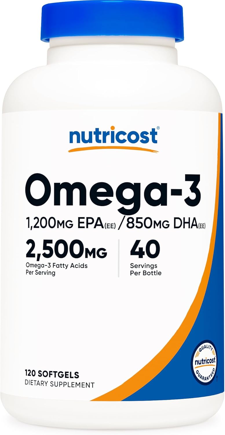 Nutricost Omega 3 – 120 cápsulas