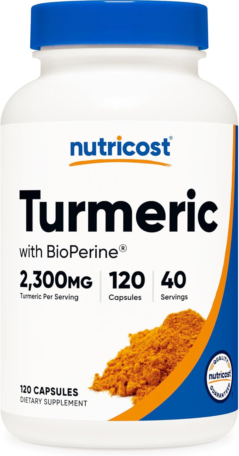 Nutricost Cúrcuma – 120 cápsulas