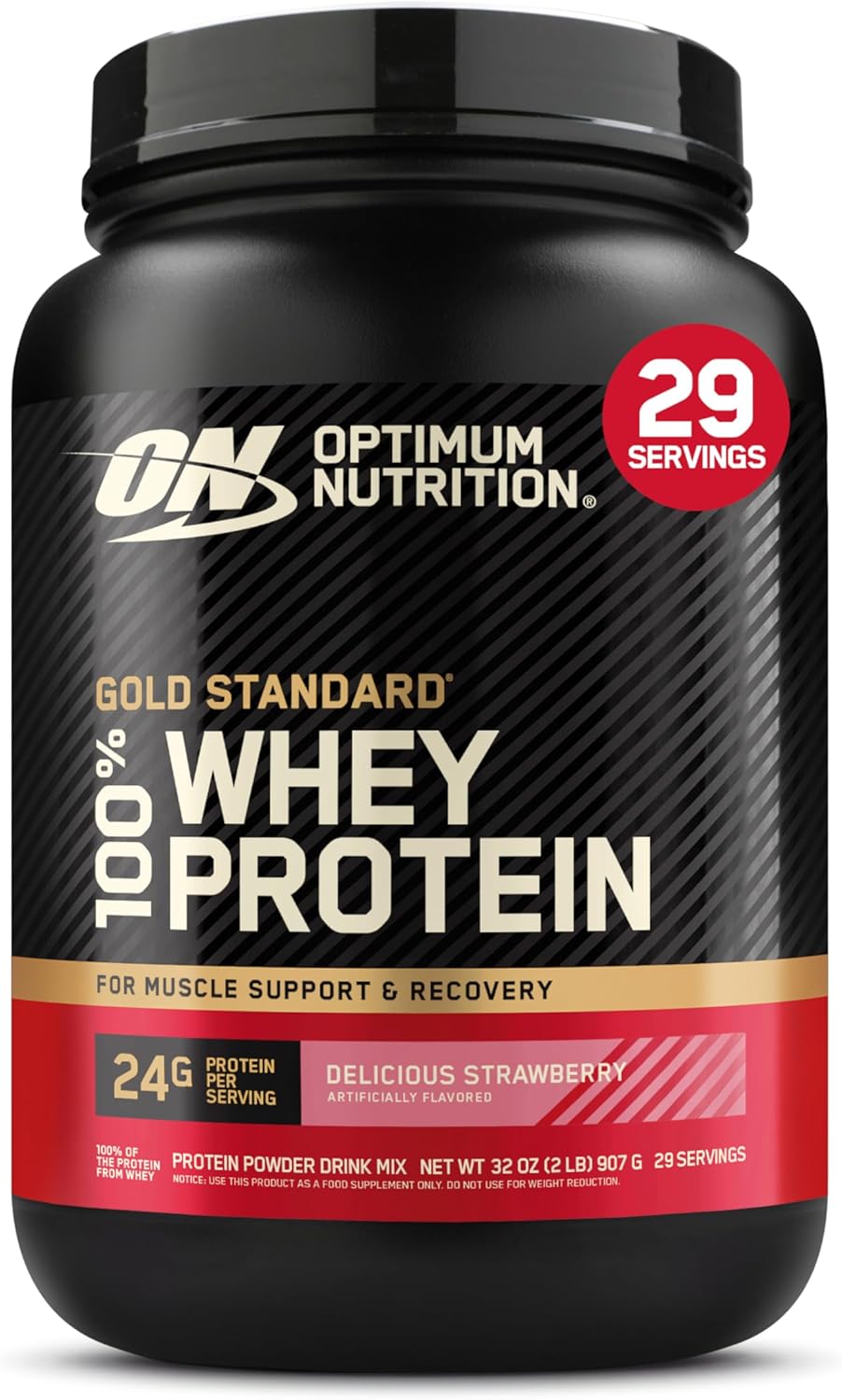 Optimum Nutrition Whey Protein 1.5 lb – Fresa