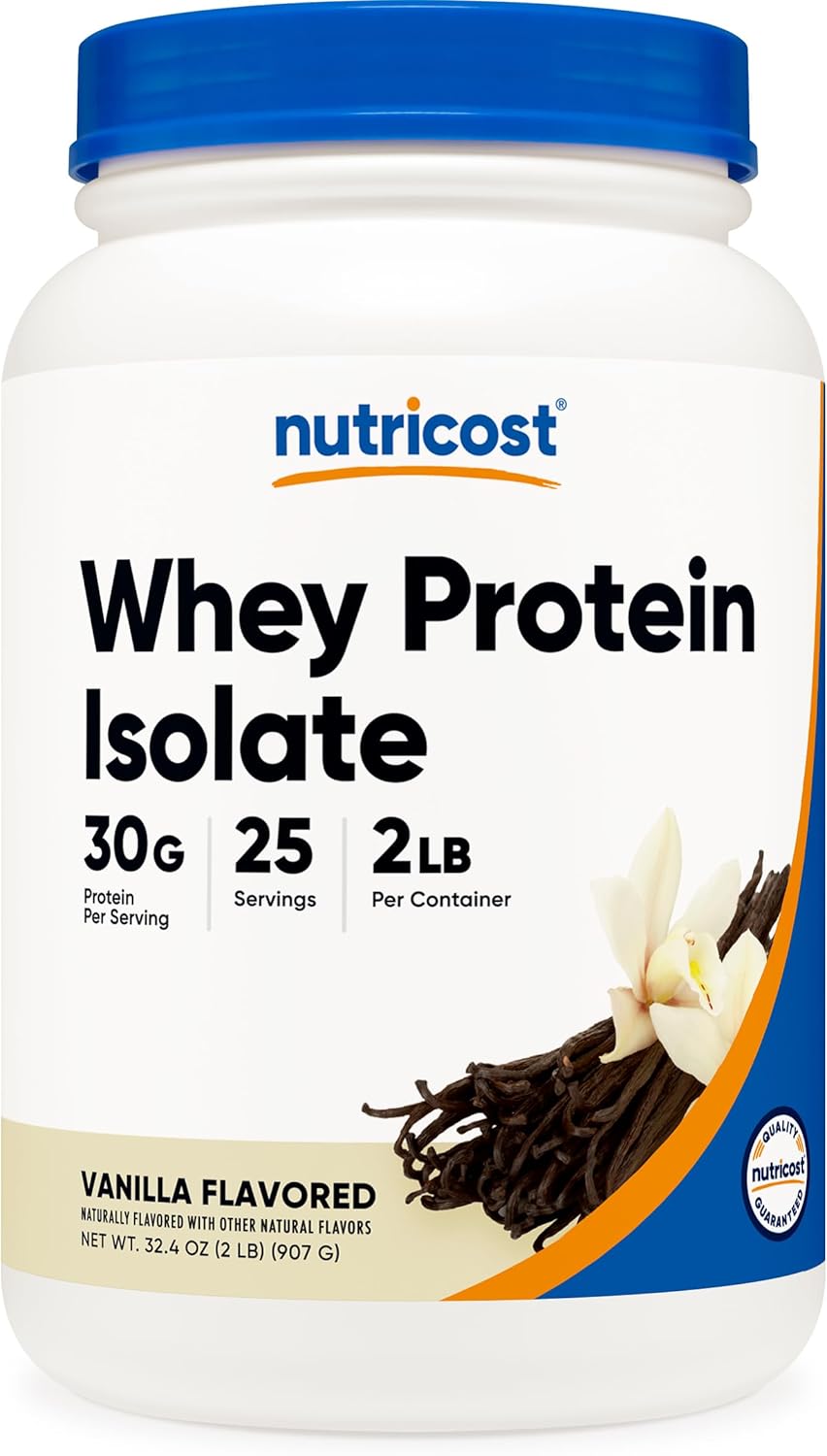 Nutricost Whey Isolate 2 lb – Vainilla