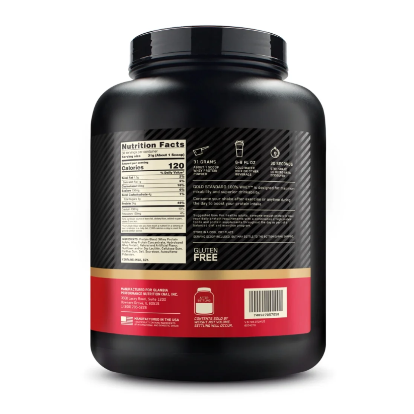 Optimum Nutrition Whey Protein 4 lb – Vainilla