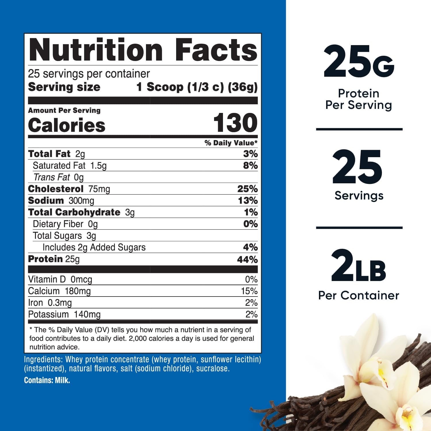 Nutricost Whey Protein 2 lb – Vainilla