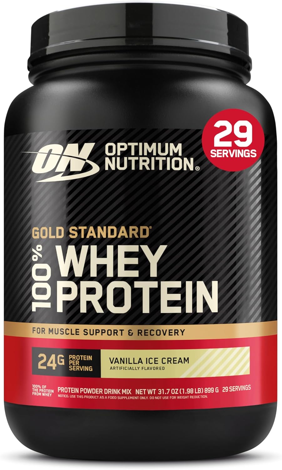 Optimum Nutrition Whey Protein 1.5 lb – Vainilla