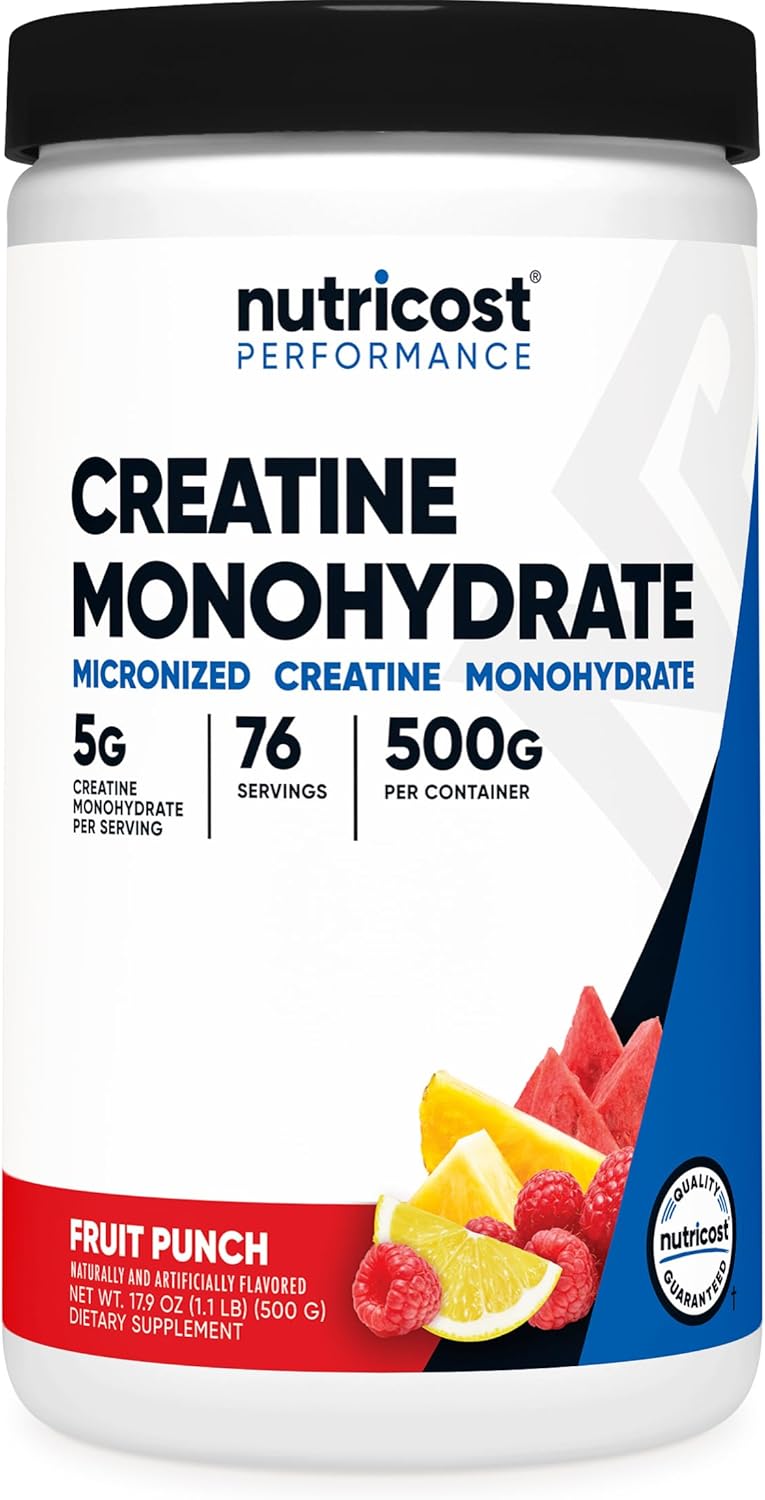 Nutricost-Creatina-500 gramos-Ponche de Frutas